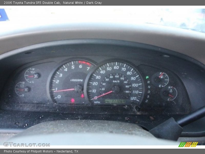 Natural White / Dark Gray 2006 Toyota Tundra SR5 Double Cab