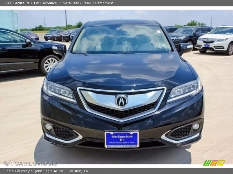 Crystal Black Pearl / Parchment 2018 Acura RDX FWD Advance