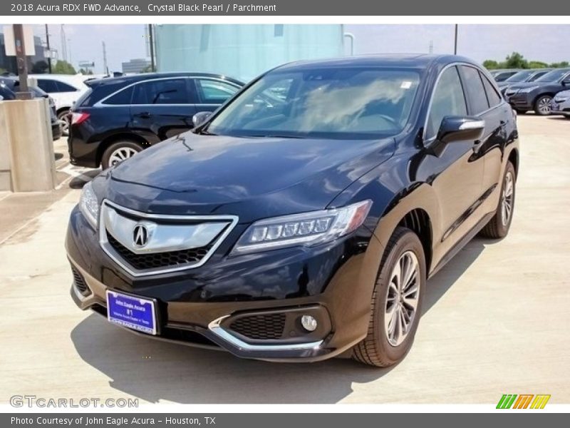 Crystal Black Pearl / Parchment 2018 Acura RDX FWD Advance