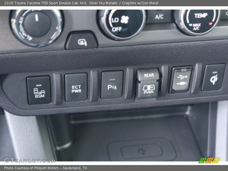 Controls of 2018 Tacoma TRD Sport Double Cab 4x4