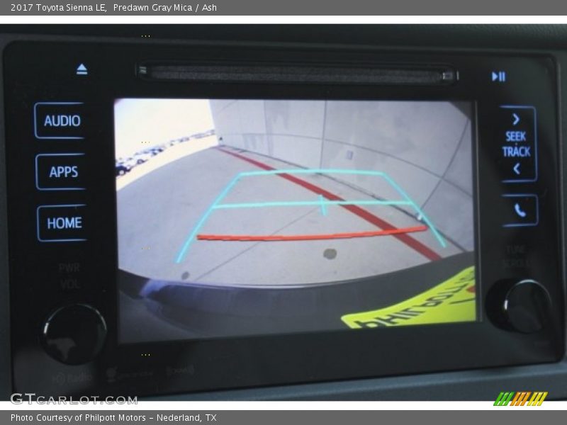 Predawn Gray Mica / Ash 2017 Toyota Sienna LE