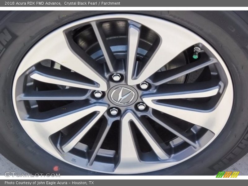 Crystal Black Pearl / Parchment 2018 Acura RDX FWD Advance