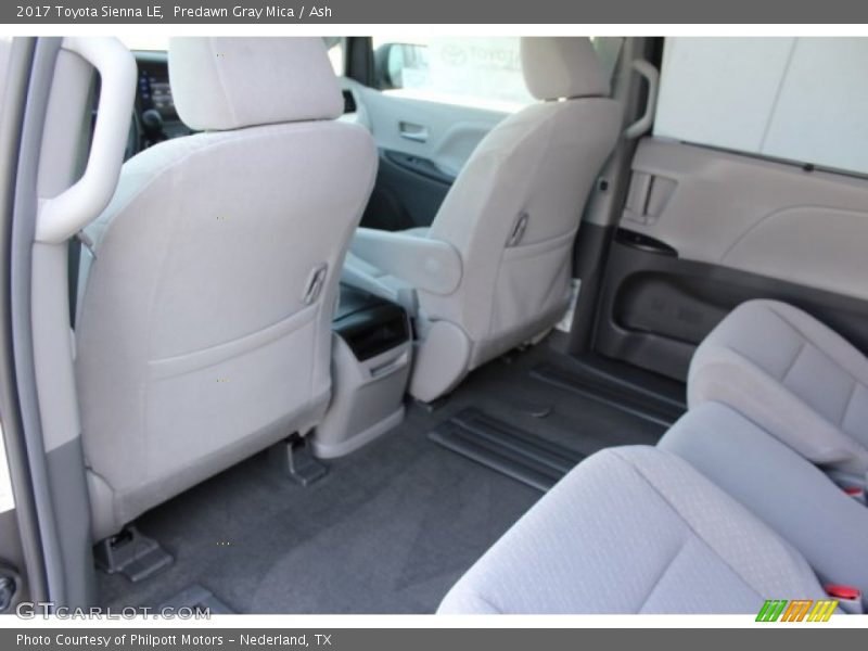 Predawn Gray Mica / Ash 2017 Toyota Sienna LE
