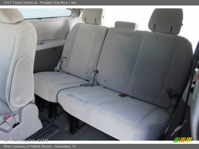 Predawn Gray Mica / Ash 2017 Toyota Sienna LE