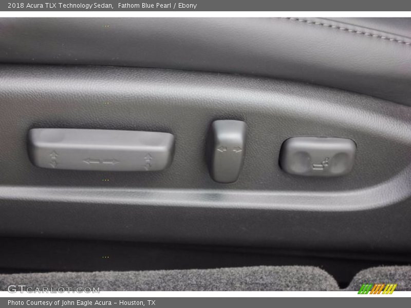 Fathom Blue Pearl / Ebony 2018 Acura TLX Technology Sedan
