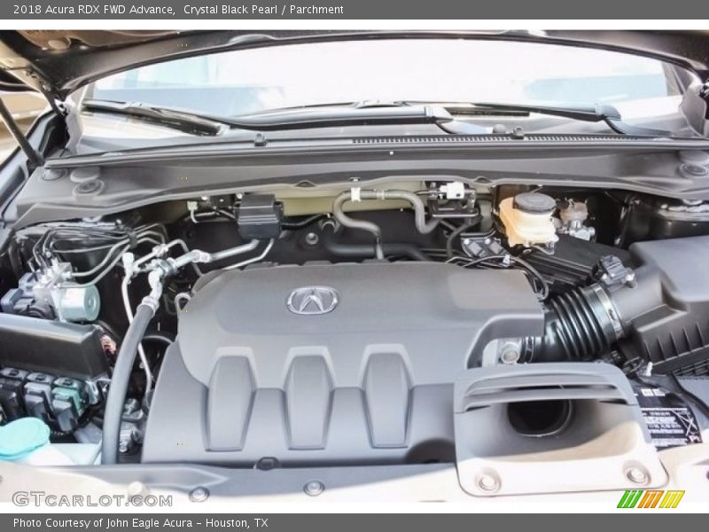 Crystal Black Pearl / Parchment 2018 Acura RDX FWD Advance