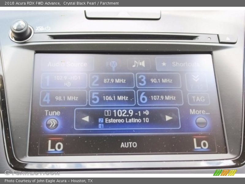 Crystal Black Pearl / Parchment 2018 Acura RDX FWD Advance