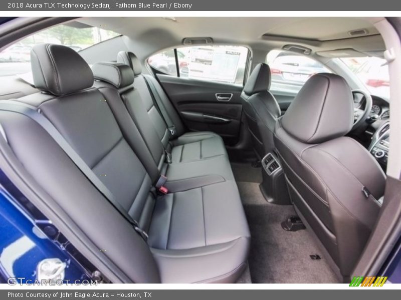 Fathom Blue Pearl / Ebony 2018 Acura TLX Technology Sedan