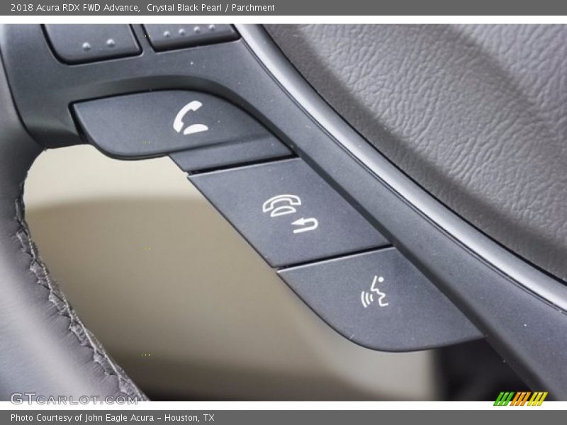 Crystal Black Pearl / Parchment 2018 Acura RDX FWD Advance