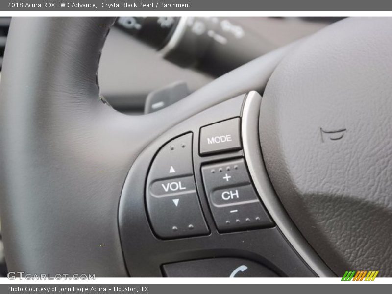 Crystal Black Pearl / Parchment 2018 Acura RDX FWD Advance