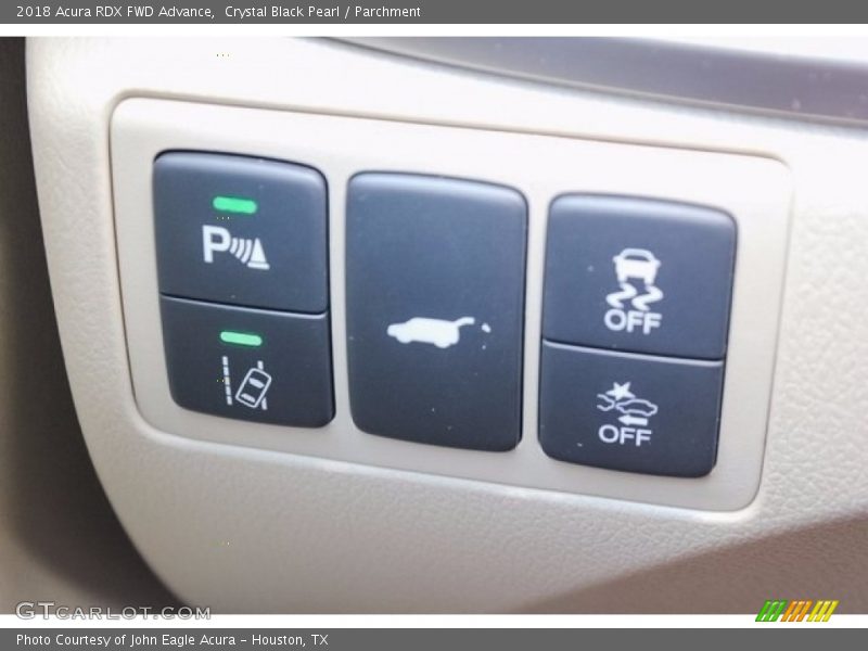 Crystal Black Pearl / Parchment 2018 Acura RDX FWD Advance