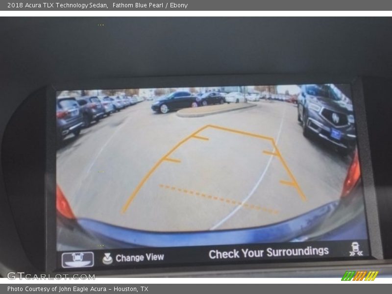 Fathom Blue Pearl / Ebony 2018 Acura TLX Technology Sedan