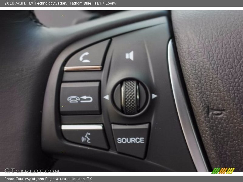Fathom Blue Pearl / Ebony 2018 Acura TLX Technology Sedan
