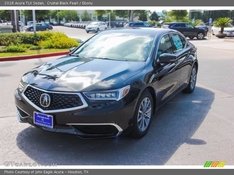 Crystal Black Pearl / Ebony 2018 Acura TLX Sedan