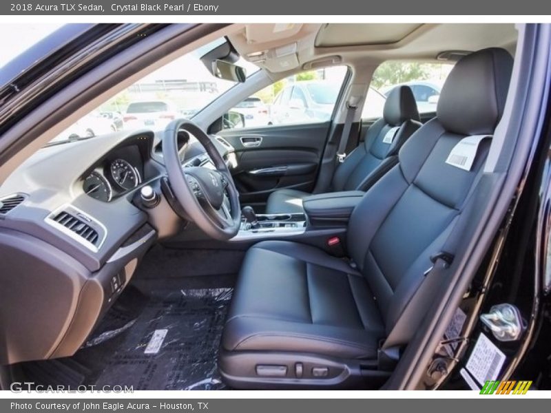 Crystal Black Pearl / Ebony 2018 Acura TLX Sedan