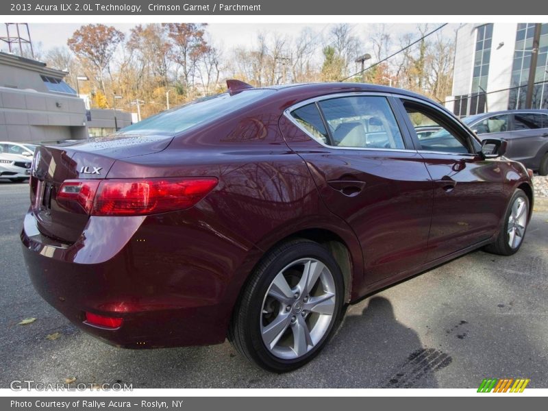 Crimson Garnet / Parchment 2013 Acura ILX 2.0L Technology