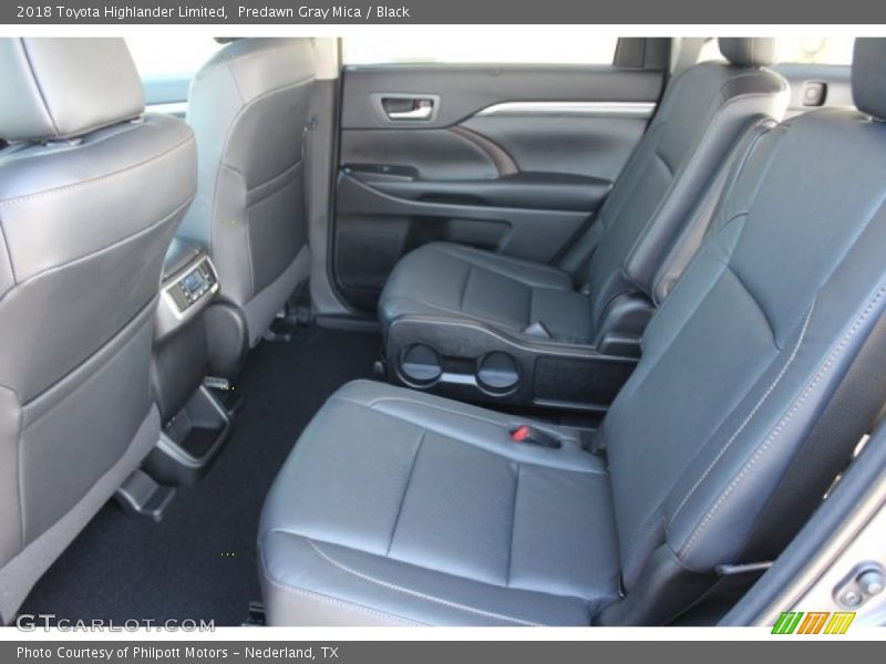 Predawn Gray Mica / Black 2018 Toyota Highlander Limited