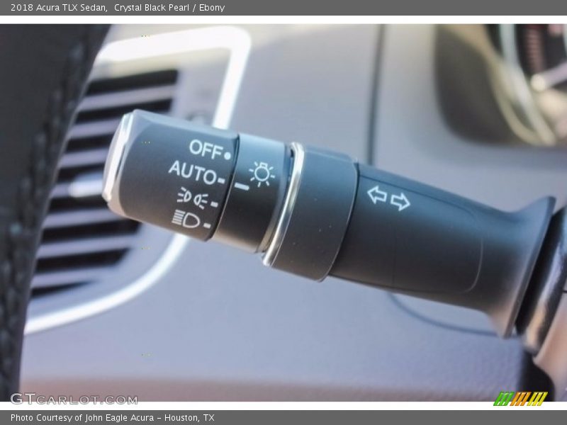 Crystal Black Pearl / Ebony 2018 Acura TLX Sedan