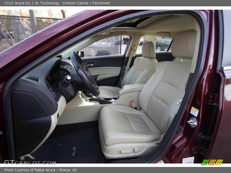 Crimson Garnet / Parchment 2013 Acura ILX 2.0L Technology