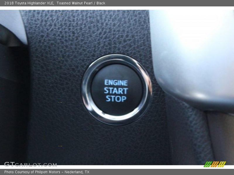 Toasted Walnut Pearl / Black 2018 Toyota Highlander XLE