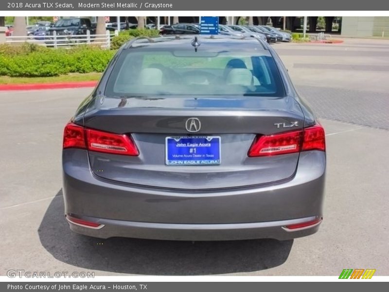 Modern Steel Metallic / Graystone 2018 Acura TLX Sedan