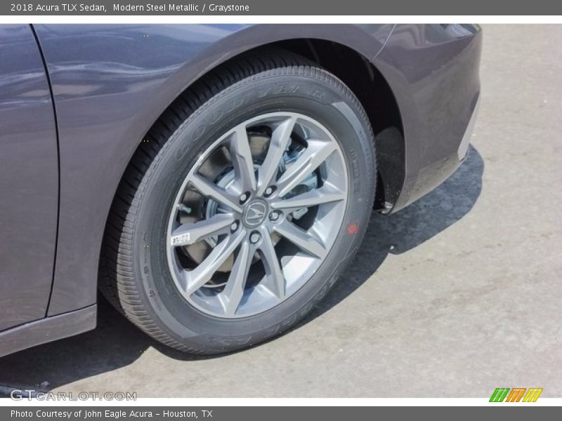 Modern Steel Metallic / Graystone 2018 Acura TLX Sedan