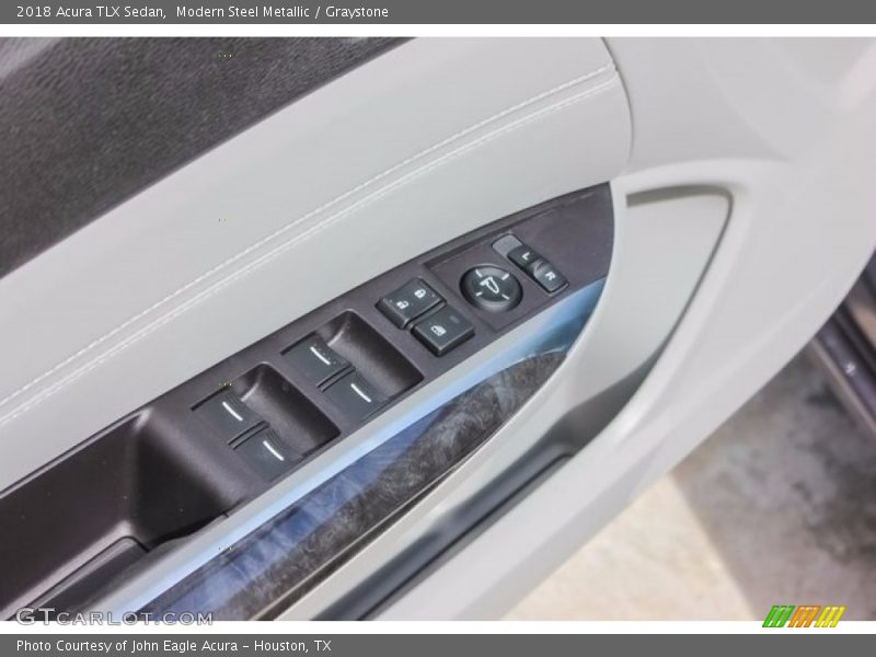 Modern Steel Metallic / Graystone 2018 Acura TLX Sedan