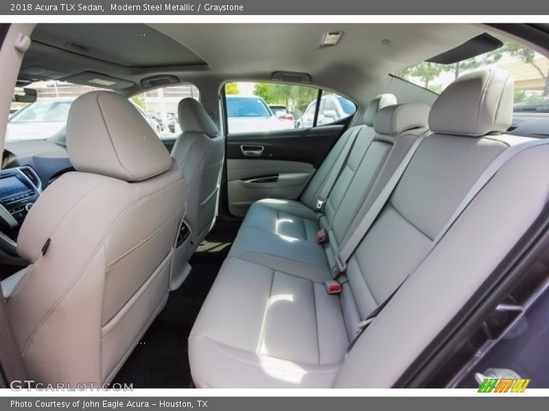 Modern Steel Metallic / Graystone 2018 Acura TLX Sedan