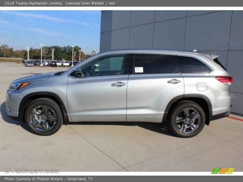 2018 Highlander Limited Celestial Silver Metallic