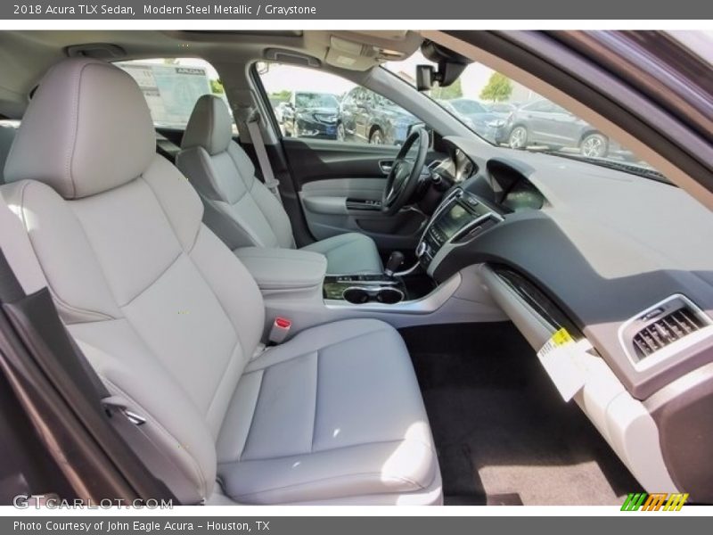 Modern Steel Metallic / Graystone 2018 Acura TLX Sedan
