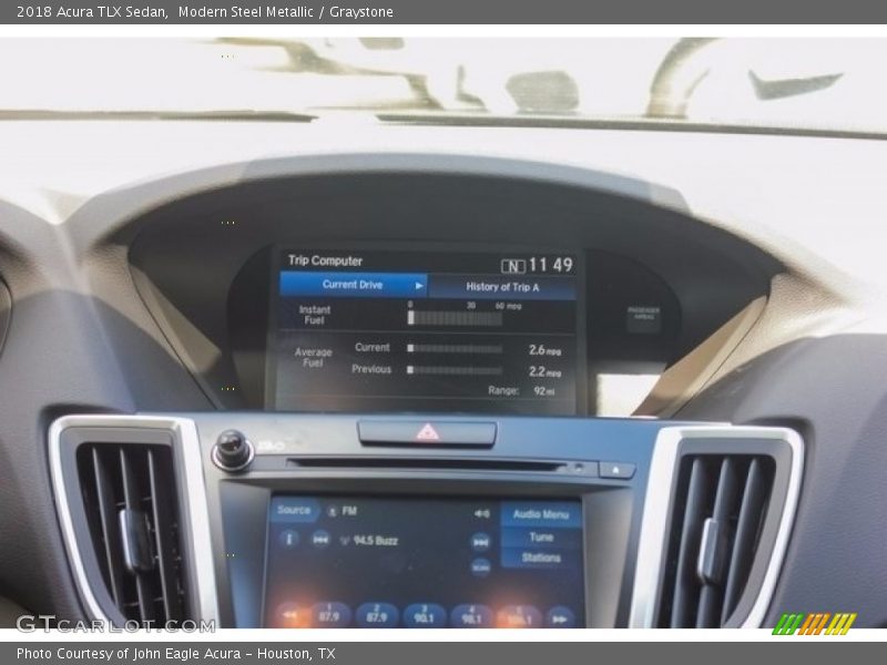 Modern Steel Metallic / Graystone 2018 Acura TLX Sedan