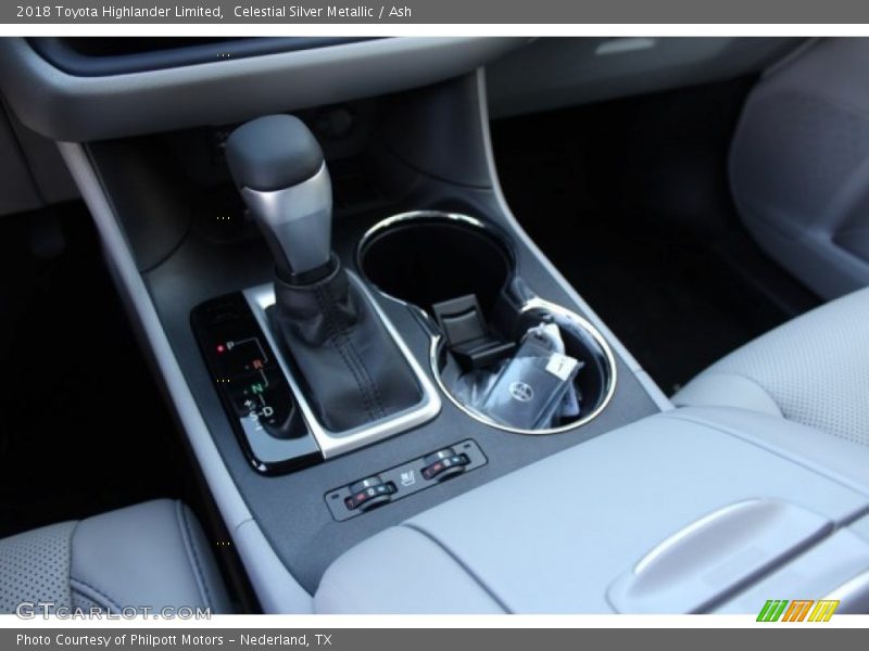 Celestial Silver Metallic / Ash 2018 Toyota Highlander Limited