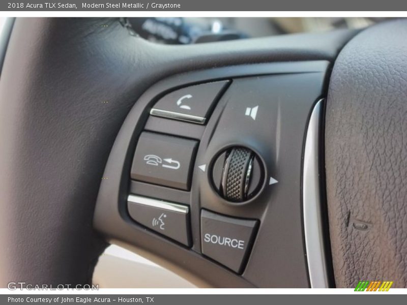 Modern Steel Metallic / Graystone 2018 Acura TLX Sedan