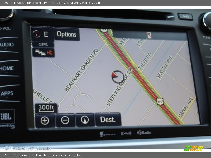 Celestial Silver Metallic / Ash 2018 Toyota Highlander Limited