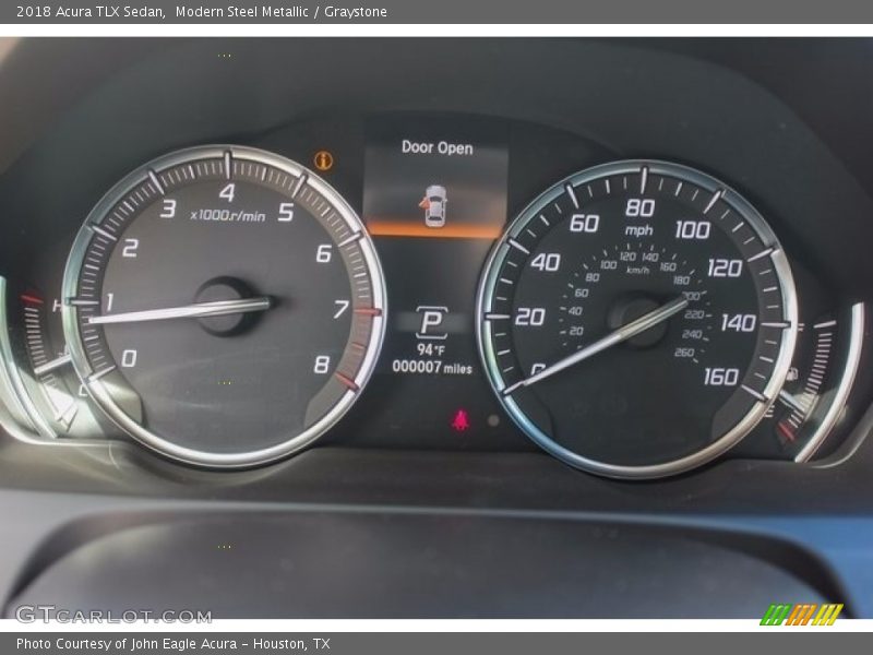 Modern Steel Metallic / Graystone 2018 Acura TLX Sedan