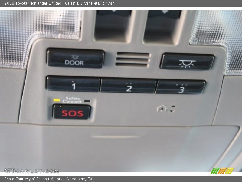 Celestial Silver Metallic / Ash 2018 Toyota Highlander Limited