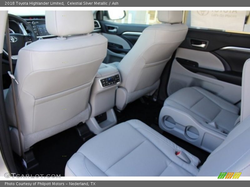 Celestial Silver Metallic / Ash 2018 Toyota Highlander Limited