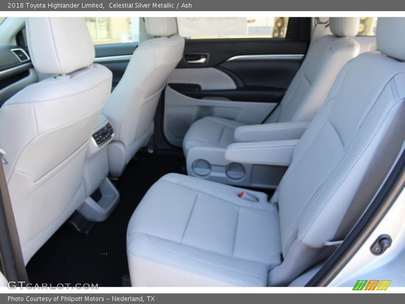 Celestial Silver Metallic / Ash 2018 Toyota Highlander Limited