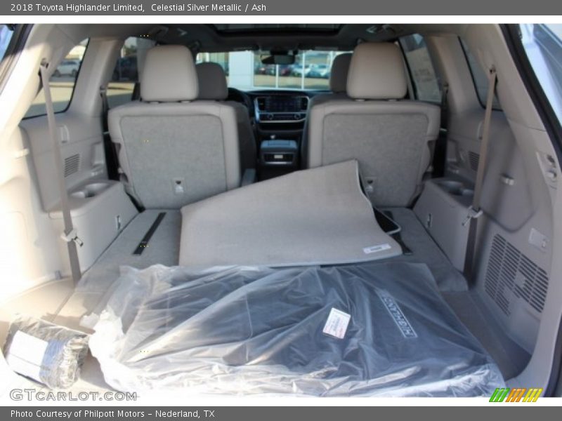 Celestial Silver Metallic / Ash 2018 Toyota Highlander Limited
