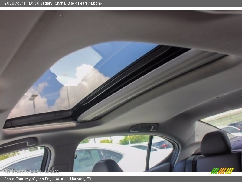 Crystal Black Pearl / Ebony 2018 Acura TLX V6 Sedan