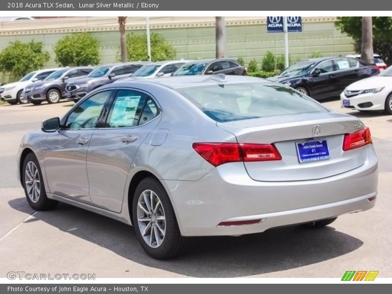 Lunar Silver Metallic / Ebony 2018 Acura TLX Sedan