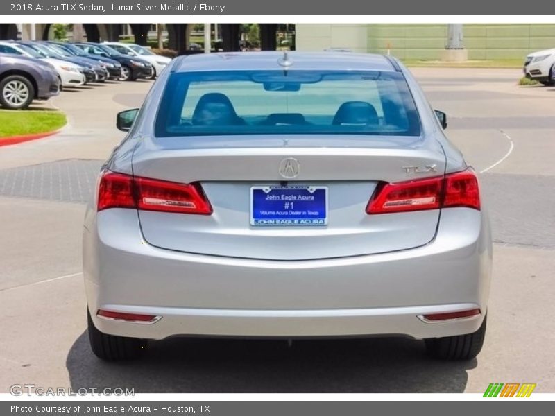 Lunar Silver Metallic / Ebony 2018 Acura TLX Sedan