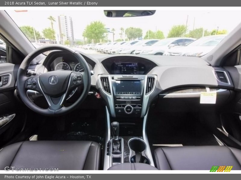 Lunar Silver Metallic / Ebony 2018 Acura TLX Sedan