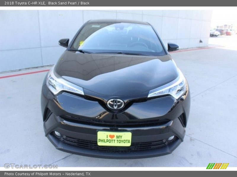 Black Sand Pearl / Black 2018 Toyota C-HR XLE