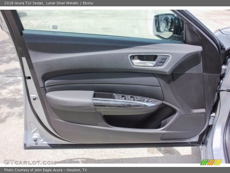 Lunar Silver Metallic / Ebony 2018 Acura TLX Sedan
