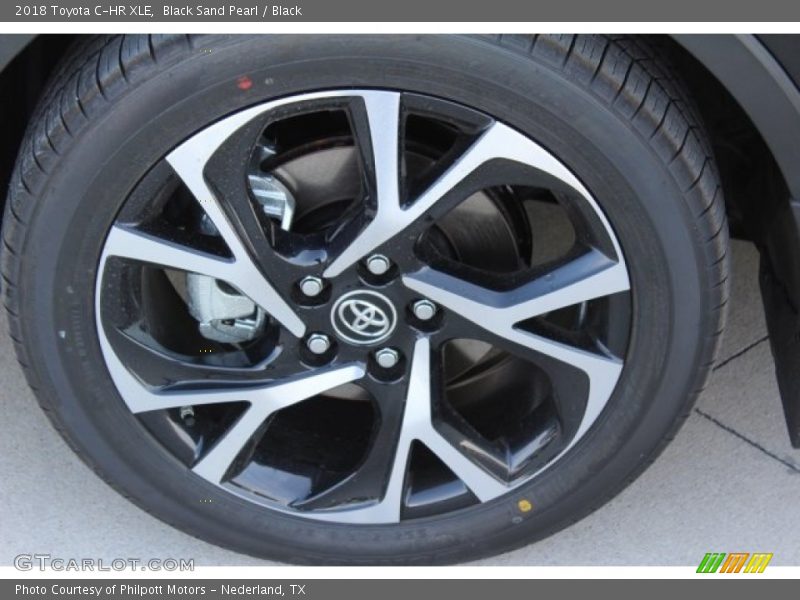 Black Sand Pearl / Black 2018 Toyota C-HR XLE