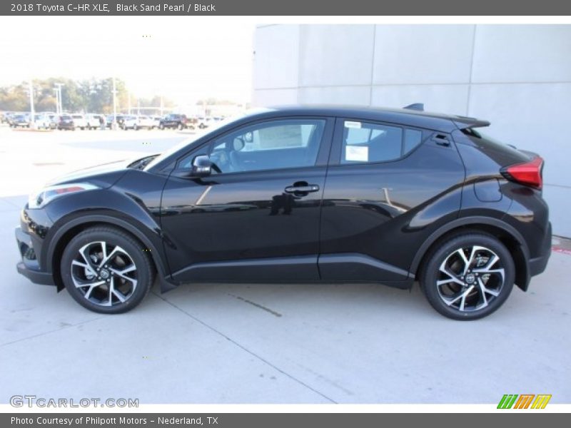 Black Sand Pearl / Black 2018 Toyota C-HR XLE