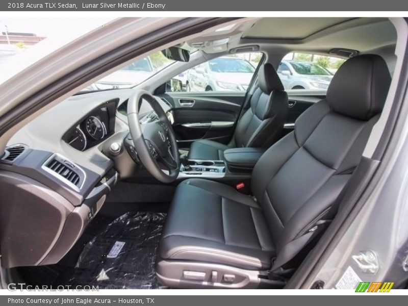 Lunar Silver Metallic / Ebony 2018 Acura TLX Sedan