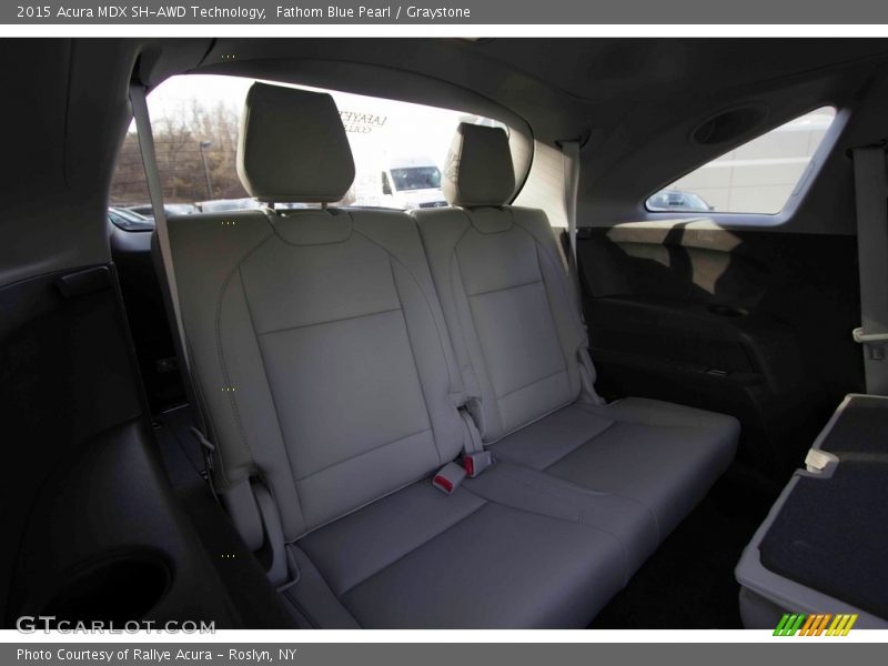 Fathom Blue Pearl / Graystone 2015 Acura MDX SH-AWD Technology