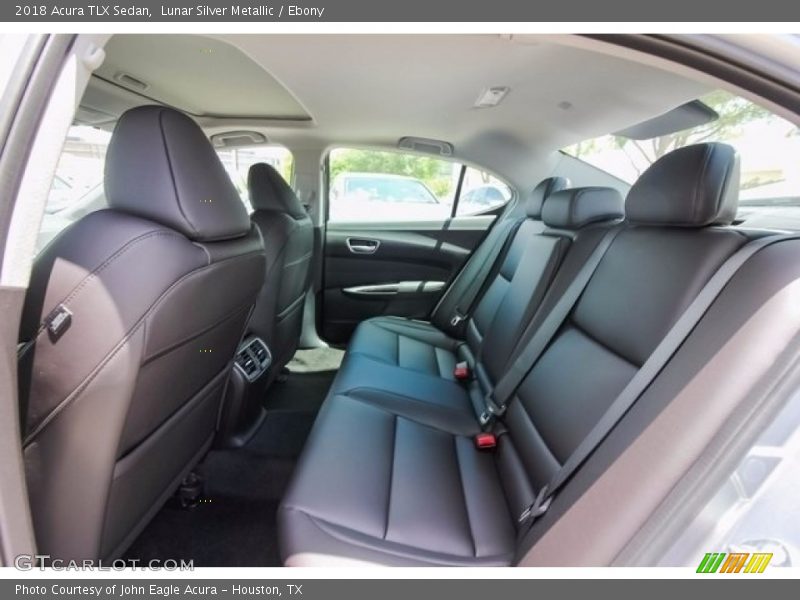 Lunar Silver Metallic / Ebony 2018 Acura TLX Sedan